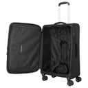 Travelite Kick Off - 4-Rollen-Trolley Set 3tlg. (black)