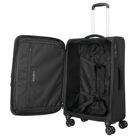 Travelite Kick Off - 4-Rollen-Trolley Set 3tlg. (black)