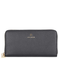 Aigner Ivy - Geldbörse Zip 19 cm L (ink) - Markenkoffer