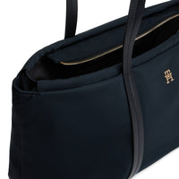 Tommy Hilfiger Soft Nylon Hobo - Bolso de hombro 52 cm (black)