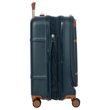 Brics Bellagio - 4-Rollen-Kabinentrolley mit Vortasche 55 cm erw. recycelt (blue/tan) - Ansicht 8
