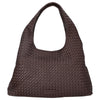 Les Visionnaires Paz Weave Silky - Bolso shopper 45 cm (aubergine)