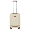 Brics Taormina - 4-Rollen-Kabinentrolley mit Vortasche 55 cm erw. USB (creme)