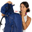 Osprey Kyte 48 Women XS/S - Trekkingrucksack 66 cm (serenity blue) - Ansicht 7