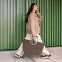reisenthel shopping loopshopper L - Einkaufstasche mit Bügel 46 cm (teddy chocolate) - Ansicht 5