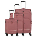 Travelite Kick Off - 4-Rollen-Trolley Set 3tlg. (blush)