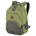BASICS Backpack Melange, Green/Grey