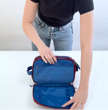 Tatonka Cosmetic Double Zip Pouch - Kulturbeutel 27 cm (tango red) - Ansicht 5