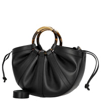 Coccinelle Shell - Bolso de mano 42,5 cm (negro)