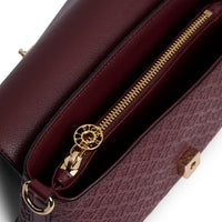 Tommy Hilfiger Icon Conv. Crossover Mono - Bandolera 23 cm (oxblood)
