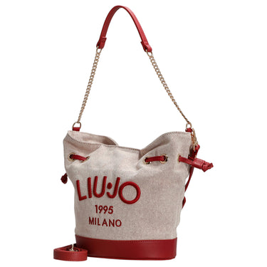 Liu Jo Bena - Bolso tipo saco M 23 cm (color: rojo pompeiano)