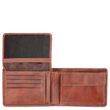 Mano Don Luca - Cartera 13 cm (color: cognac)
