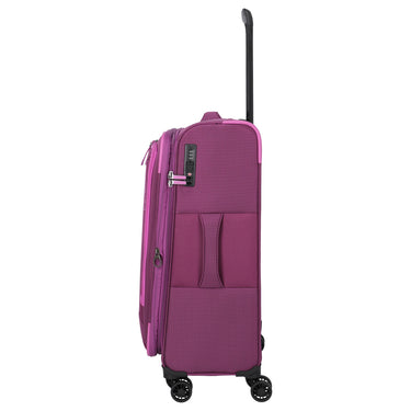 Travelite Corsiica - 4-Rollen-Trolley Set 4tlg. erw. (pink) - Ansicht 6