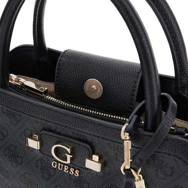 Guess Lindsey Satchel - Henkeltasche 36 cm (coal logo) - Ansicht 7