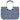 reisenthel shopping loopshopper L - Bolsa de compra con marco 46 cm (color: frame signature navy)