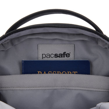 pacsafe V Companion Crossbody - Umhängetasche 23 cm (jet black) - Ansicht 6