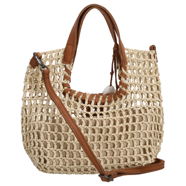 FREDsBRUDER Sun Carrier Square - Shopper (natural straw & desert brown) - Ansicht 4