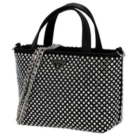 Guess Tasmin Mini - Bolso de mano 16 cm (negro)