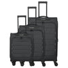 Travelite Skaii Set de trolley con 4 ruedas 3 piezas (anthracite, L/M expandible/S)