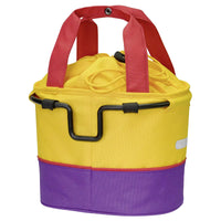 KLICKfix Lori Shopper - Bolsa de bicicleta para niños (color: lila)