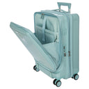 Brics Positano - 4-Rollen Kabinentrolley 55 cm USB erw. (hellblau) - Ansicht 7
