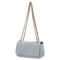 Seidenfelt Huuvari - Bolso bandolera 23 cm (denim en azul)