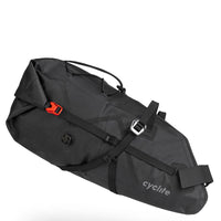 Cyclite Bolsa de Sillín / 02 - Bolsa de sillín (Bikepacking) 52 cm (negro)
