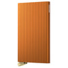 Secrid Cardprotector Fluted - Tarjetero para tarjetas de crédito 6cc 10.2 cm RFID (orange+)