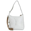 Picard Kronberg - Bolso de hombro 40 cm de cuero de vaca (color: white lily)