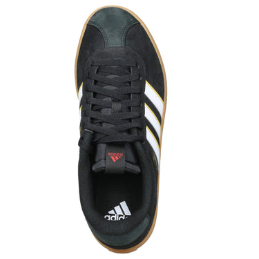 adidas VL Court 3.0 Sneaker - Schuh Men (core black/cloud white/tean victory red, 43 1/3) - Markenkoffer
