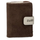 zwei Mademoiselle MW5 - Geldbörse 6cc 13 cm (cord-wood)