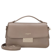 Lacoste Champs-Elysées - Bolso bandolera 35 cm (negro)