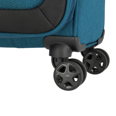 Travelite Kick Off - 4-Rollen-Kabinentrolley S 55 cm (petrol)