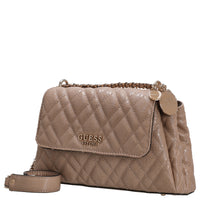 Guess Isemay XBody Flap - Bolso bandolera (Color: pale mocha)