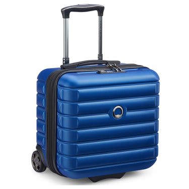 Delsey Paris Shadow 5.0 - 2-Rollen-Businesstrolley 38 cm erw. (blau) - Ansicht 2