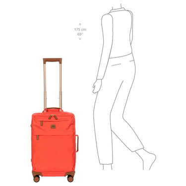 Brics X-Travel - 4-Rollen-Kabinentrolley S 55 cm (poppy) - Ansicht 8
