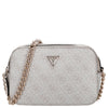 Guess Noelle II Crossbody - Bolso bandolera 20 cm (Color: dark taupe logo)