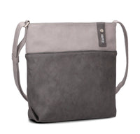 zwei Jana J10 - Schultertasche 29 cm (nubuk-stone)