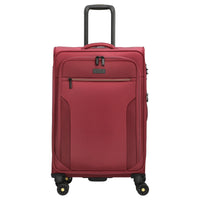 D&N Travel Line 9704 - 4-Rollen-Trolley M 68 cm erw. (dark red)