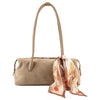 Les Visionnaires Hazel Baguette Cozy Scarf - Bolso de hombro 35 cm (mushroom)