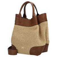 abro Essential Rafia - Bolso Shopper 35 cm (natural-nuez)