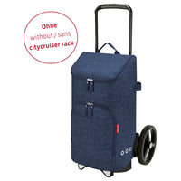 reisenthel citycruiser bag - Bolsa de compra 60 cm (espiga azul oscuro)