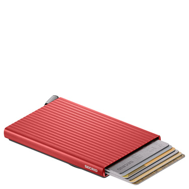 Secrid Cardprotector Fluted for Magsafe - Geldbörse 6cc 10.2 cm (red)