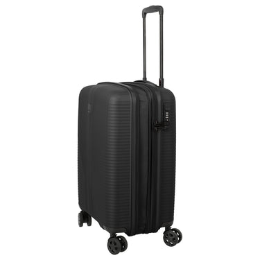 Travelite Air Stripe - 4-Rollen-Kabinentrolley S 55 cm erw. (black)