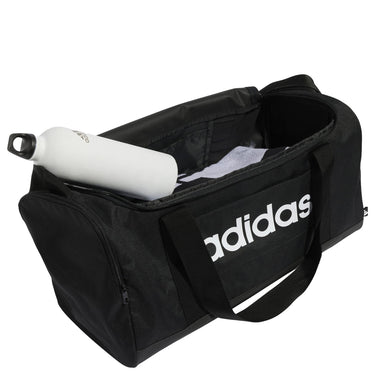 adidas Linear - Sporttasche S 45 cm (black/black/white) - Ansicht 4