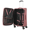 Travelite Kick Off - 4-Rollen-Trolley M 67 cm erw. (blush)