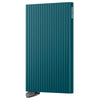 Secrid Cardprotector Fluted - Tarjetero 6cc 10.2 cm RFID (teal+)