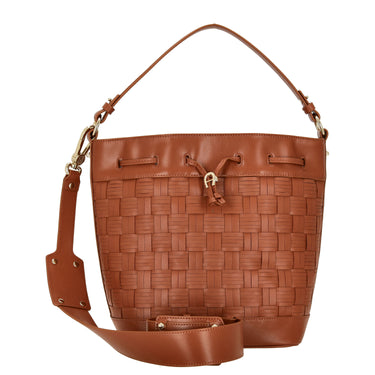 Aigner Tara - Bolso 30 cm M (marrón cognac)