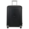 Samsonite S Cure Spinner - 4-Wheel Trolley M 27.2" (Color: black)