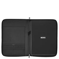 BOSS Iconic - Agenda de conferencia A5 23 cm (color: negro)